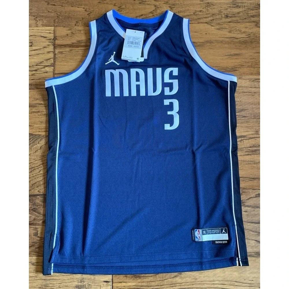 Nike Dallas Mavericks Anthony Davis #3 Youth XL Jersey Dri-Fit‎ Swingman NBA New